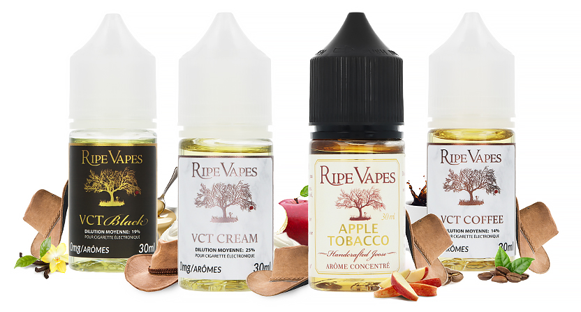 Gamme de Concentrés VCT - Ripe Vapes